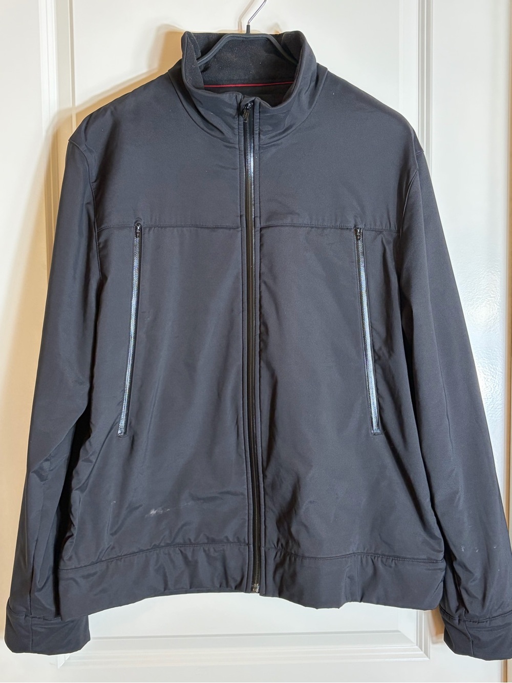 Banana Republic Men’s Black Lightweight Zip Jacket